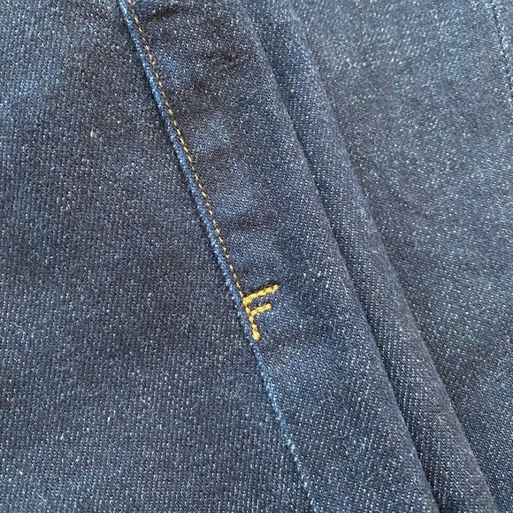 FRAME Dark Denim L'Homme Slim Straight Leg Jeans Men Size 30. - Picture 6 of 10